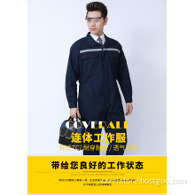 Auto mechanic one-piece wear-resistant work clothes